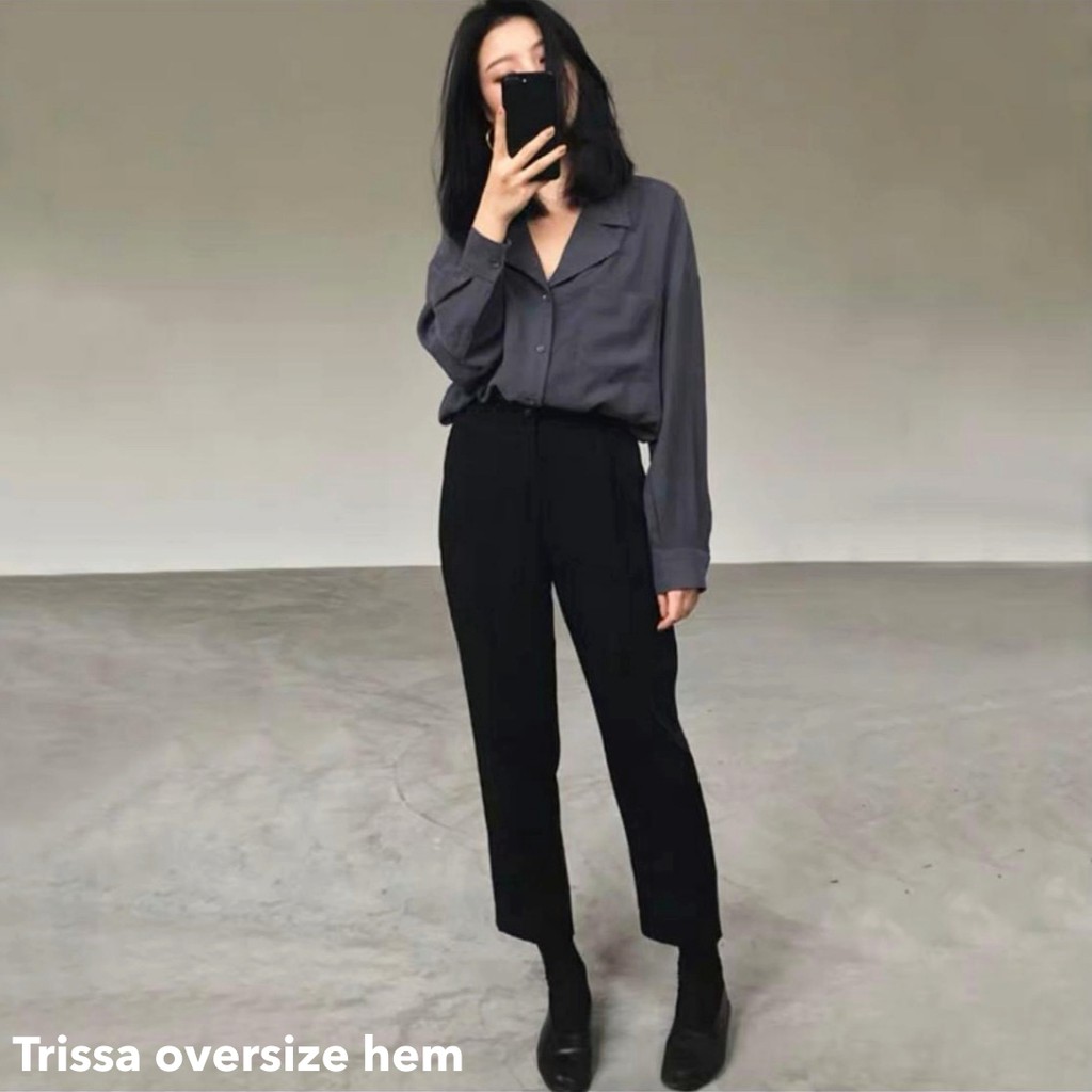 Trissa oversized hem -Thejanclothes