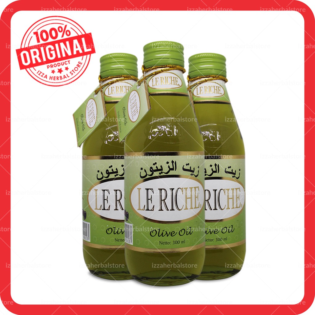 Minyak Zaitun LE RICHE Leriche Lerichi Oleve Oil 300 ml Asli Original Impor Resmi BPOM