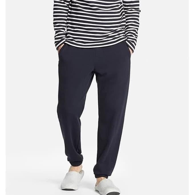 READY STOK CELANA JOGGER UNIQLO PRIA WANITA - ORIGINAL UNIQLO BASIC SWEATPANTS - S TERMURAH