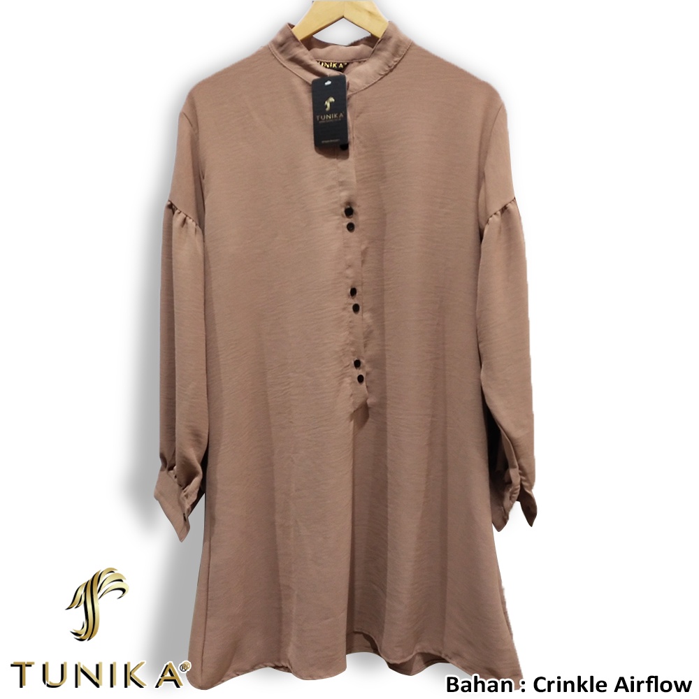Mutia Tunik Crinkle Airflow / Tunik Muslim / Tunik Wanita / Marsi Tunik / Lexoir-4