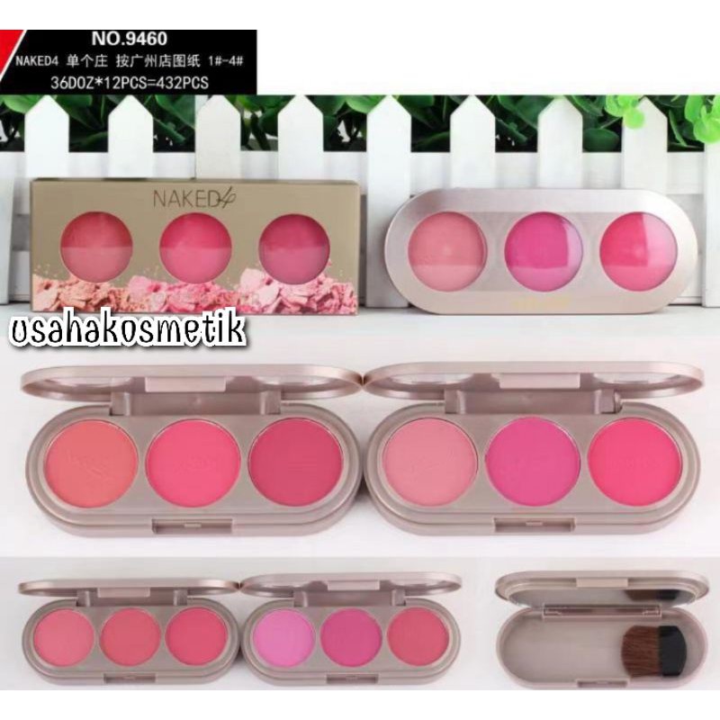 TERMURAH BLUSH ON ISI 3 WARNA | ISI 1 WARNA