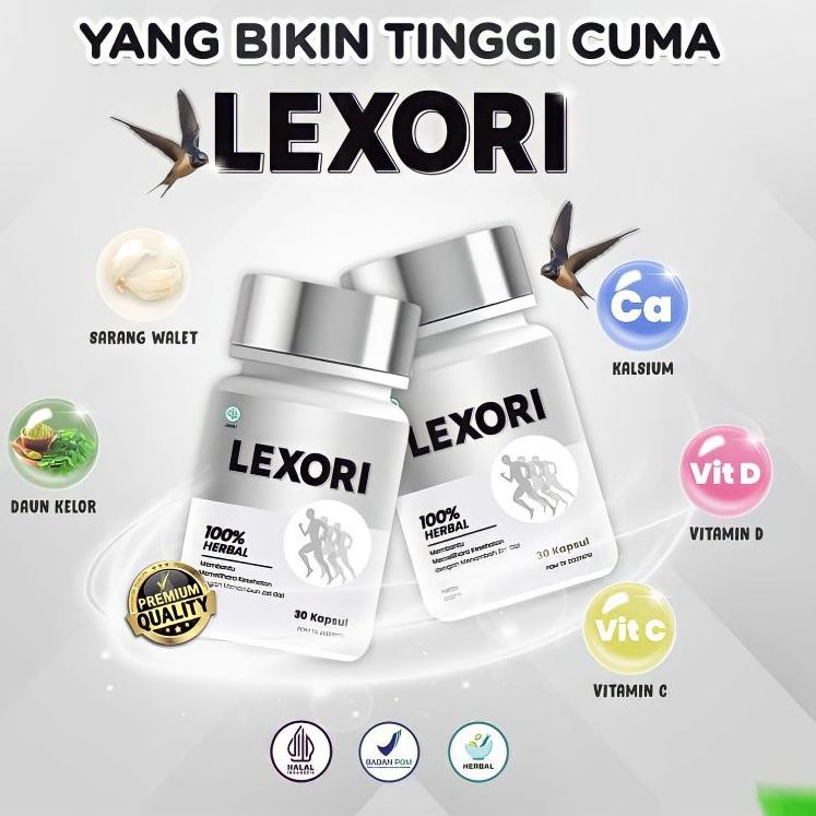 Terkini--TERBARU LEXORI PENINGGI BADAN TERBAIK DIDUNIA/PENINGGI BADAN TERBAIK TERAMPUH /KAPSUL PENIN