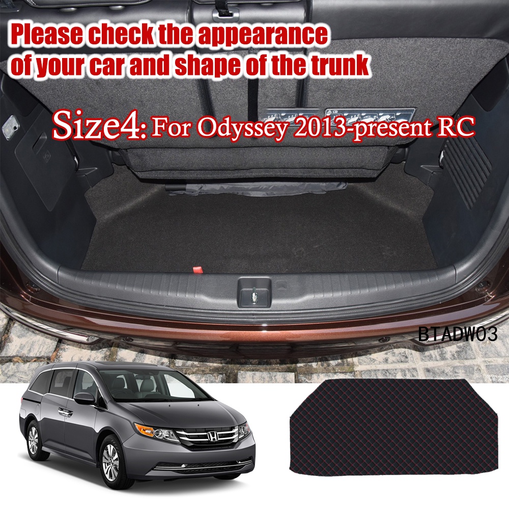 Matras Bagasi Mobil Bahan Kulit Untuk Honda Odyssey 2013 2014 2015 2016 2017 2018 2019 2020