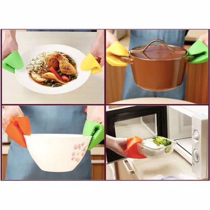 Sarung Tangan Silikon Silicone Gloves Oven Anti Panas (1 pc)