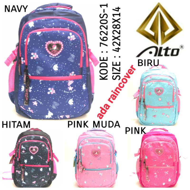 TAS SEKOLAH ANAK CEWEK BY ALTO 76220S-1 TERBARU TERMURAH