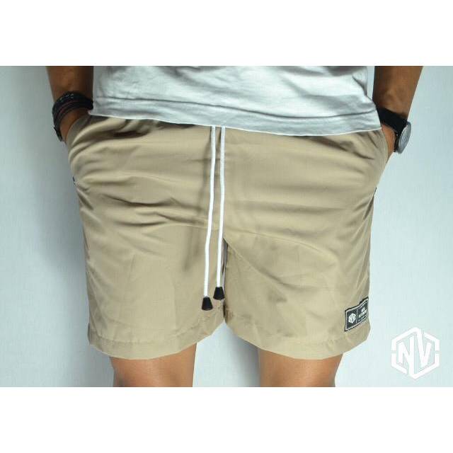 CREAM - Celana Pendek Santai/ Pantai Original Noir Vetements