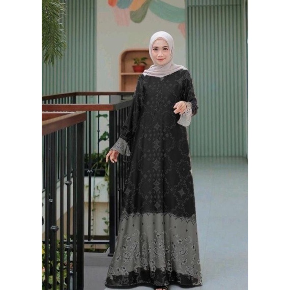 GAMIS LEBARAN LONCENG MUSLIMAH KONDANGAN LEBARAN HAJATAN GLAMOUR MEWAH DRESS MODIS MODERN GAUN MAXMA