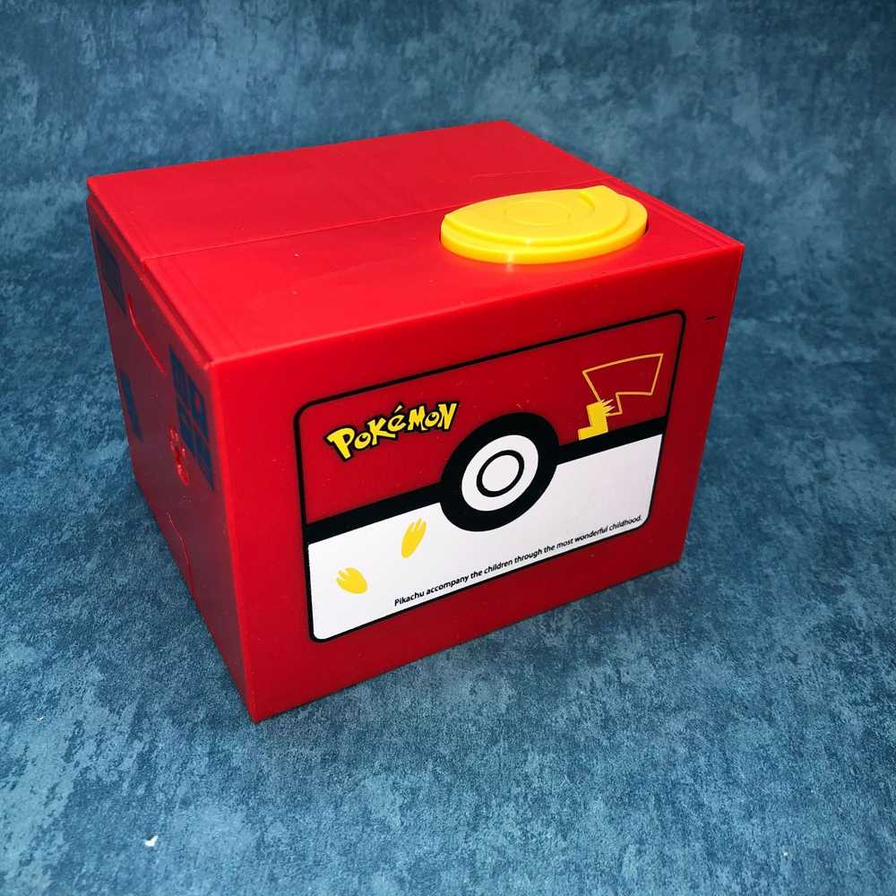 TG-MA TAKARA Celengan Kucing Lucu Steal Money Piggy Bank Model Pikachu - T17