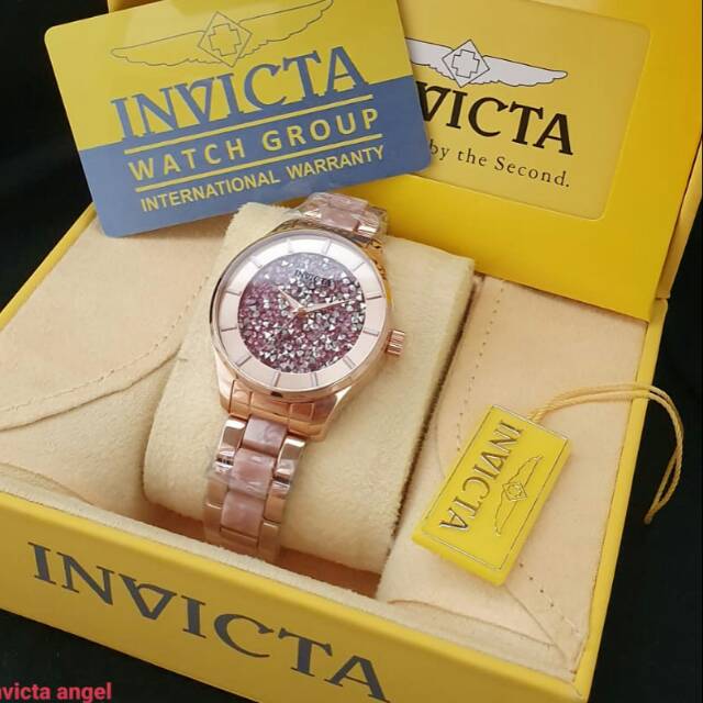 JAM TANGAN WANITA INVICTA ANGEL TYPE 24663 FREE BOX ORIGINAL INVICTA