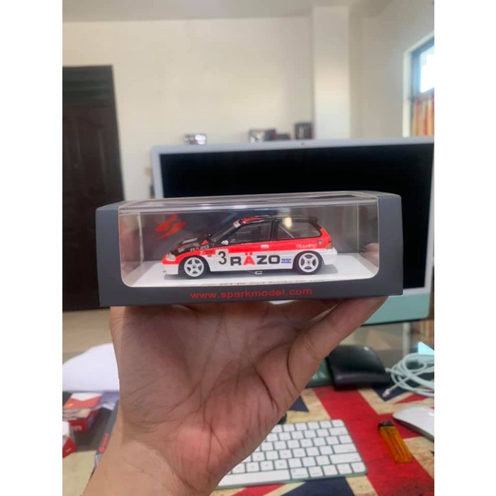 Spark 1/43 Honda Civic EF3 Razo 3 JTC Suzuka 500km