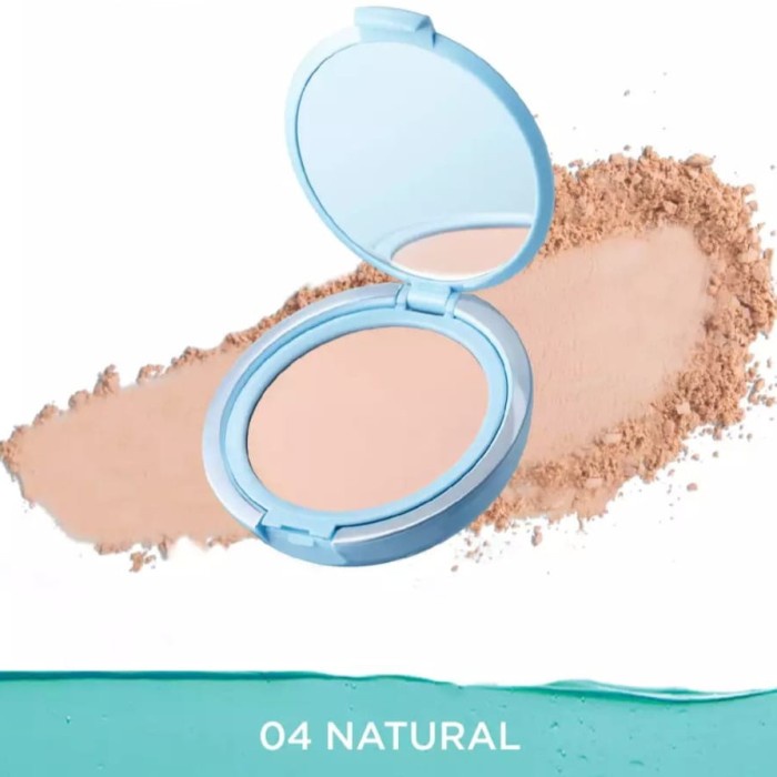 COD Bedak Wardah Lightening Powder Foundation - 04.Natural