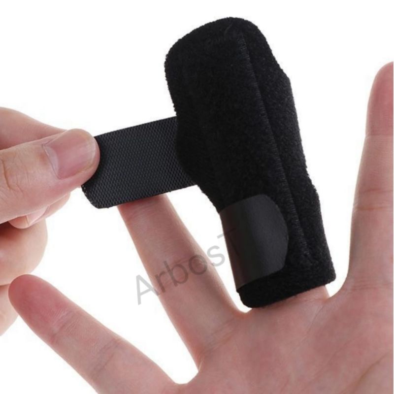 Finger Splint Finger Mallet Pelindung Jari Deker Jari Tangan Anti Nyeri Patah Tulang
