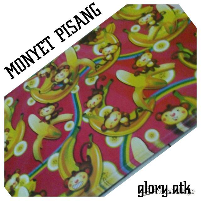 

KERTAS KADO SANSAN WAWA/SANWA MONYET/PISANG/MONKEY/BANANA 1168