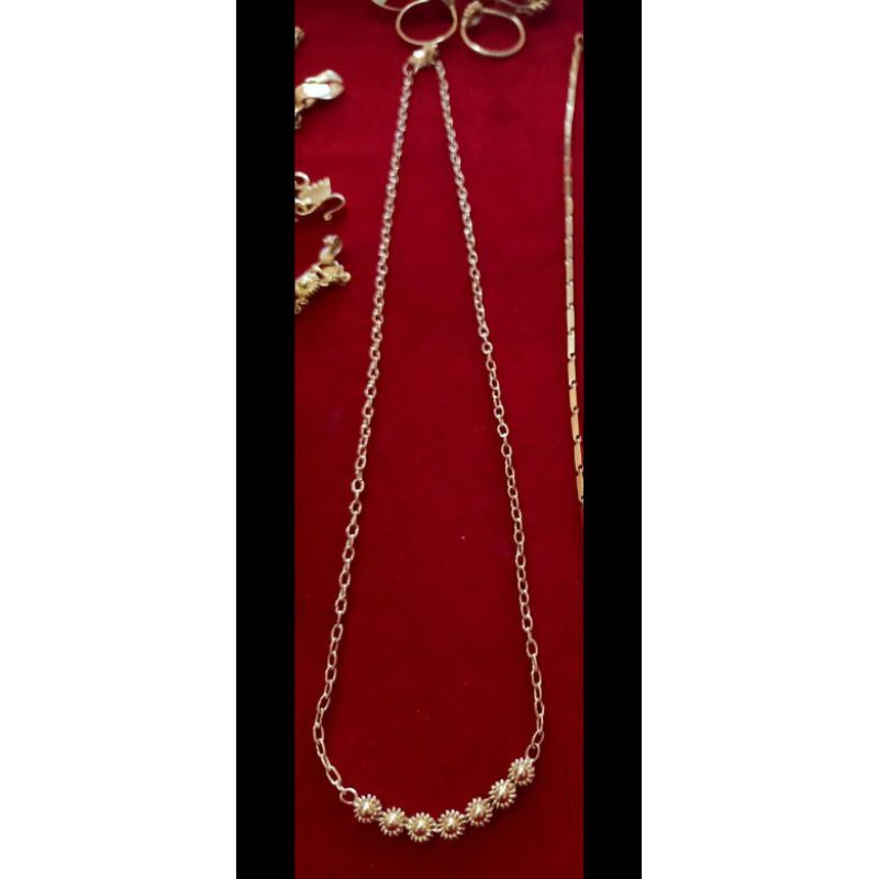 Kalung Matahari 10 gr Mas LM London 24k 99,9% Lumiana Siregar Emas Toba