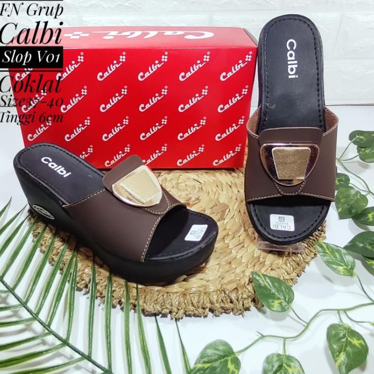 [AZE.21My22ᴷ] CALBI / sandal model/ sandal calbi new / wedges Calbi/sandalmurah/sandal kode V01