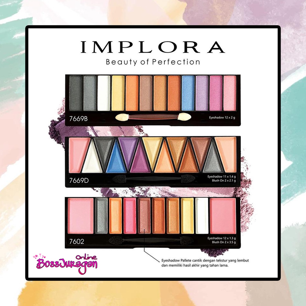 (BOSS) (7669D) Eyeshadow Implora Blush On