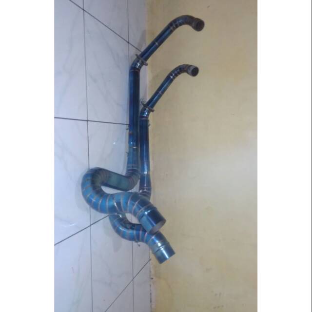 leher knalpot kou kidal satria Fu 150 karbu