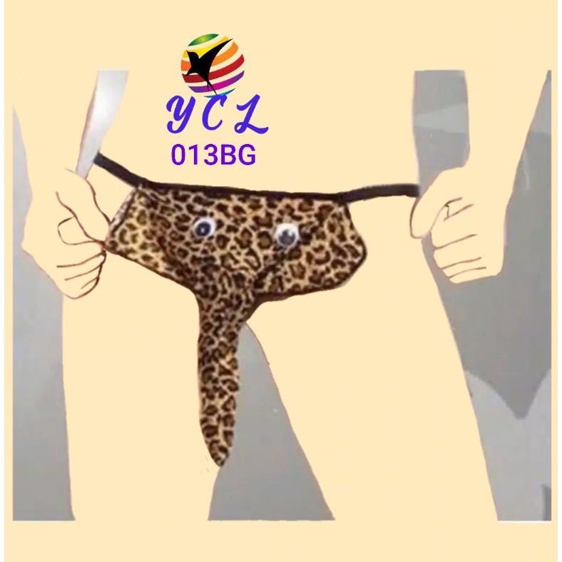 Celana Dalam Pria Thong Elephant Belalai Lucu