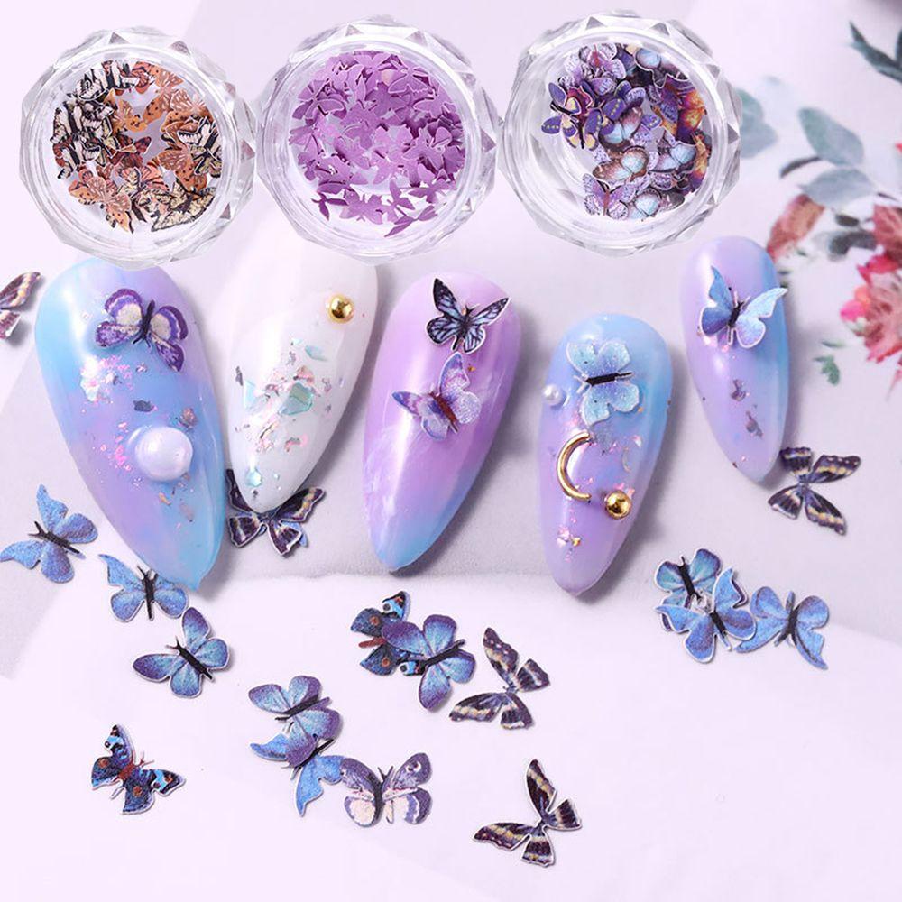 Sequin Serpihan Salju Untuk Dekorasi Nail Art