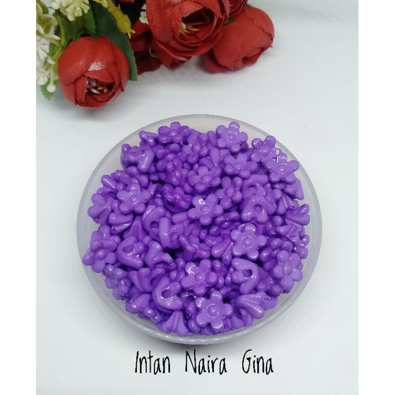 (20gram) Mute bunga sakura melamin uk 1cm