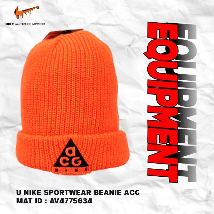 READY Ori Original Topi Kupluk Nike / U NSW BEANIE ACG / AV4775634