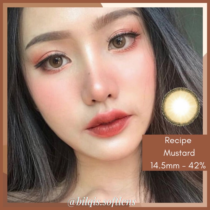 SOFTLENS RECIPE / NATURAL LOOK / SOFTLENS DIAMETER 14,5mm