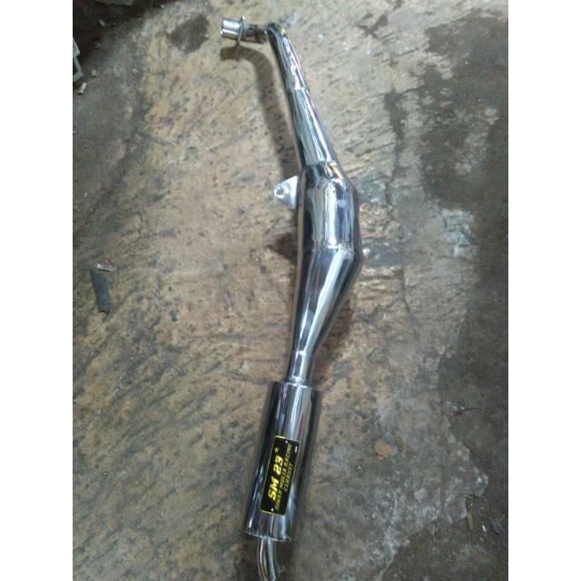 Knalpot fiz R .force 1 crom.