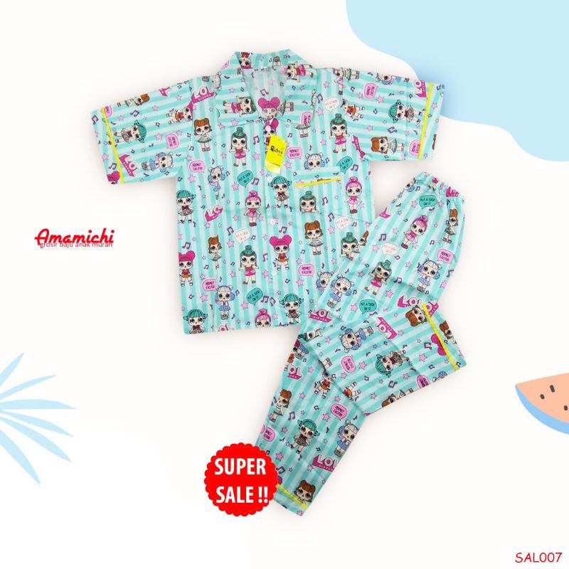 Setelan Piyama Anak Rysya Jumbo 8 10 Tahun Set Baju Setelan Piyama Anak Rysya Jumbo 8 10 Tahun Set Baju