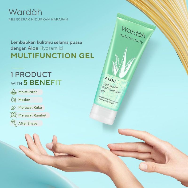 Wardah Aloe Hydramild Multifunction Gel 100 ml