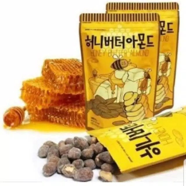 

Honey Butter Almond /Kacang Almond Dengan Madu Dan Mentega 200gr