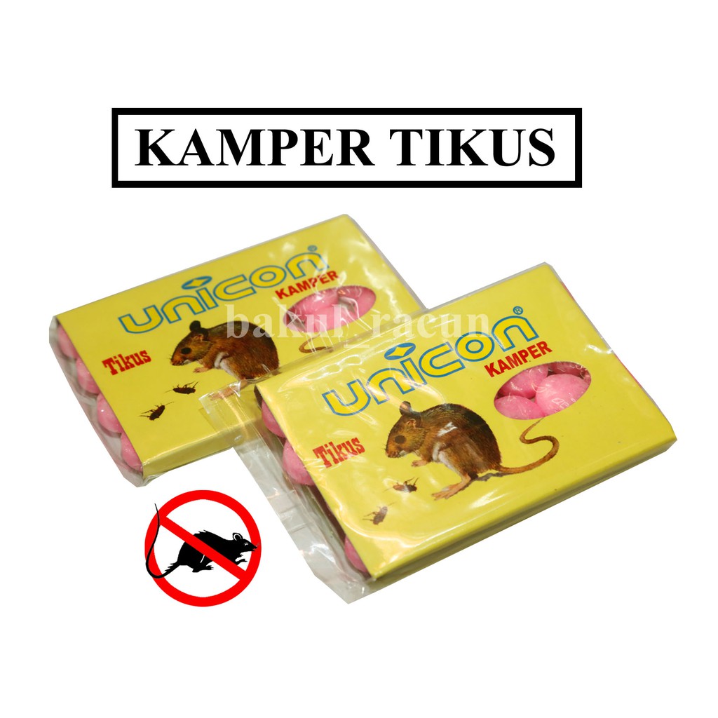 KAMPER PENGUSIR TIKUS UNICON KAPUR BARUS ANTI TIKUS