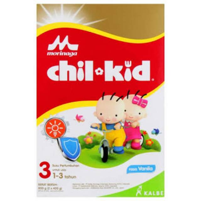 Susu Bayi / Anak Morinaga Chil Kid 3 (1-3 Tahun) 800gr (2*400gr) Madu / Vanilla Murah