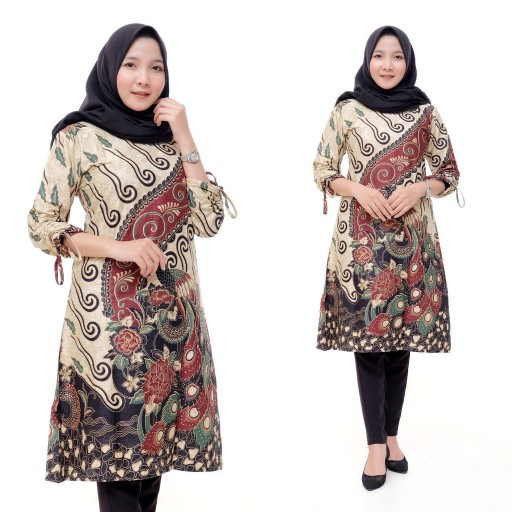 Grosir Batik Pekalongan / Tunik Batik Terbaru / Seragam Lebaran