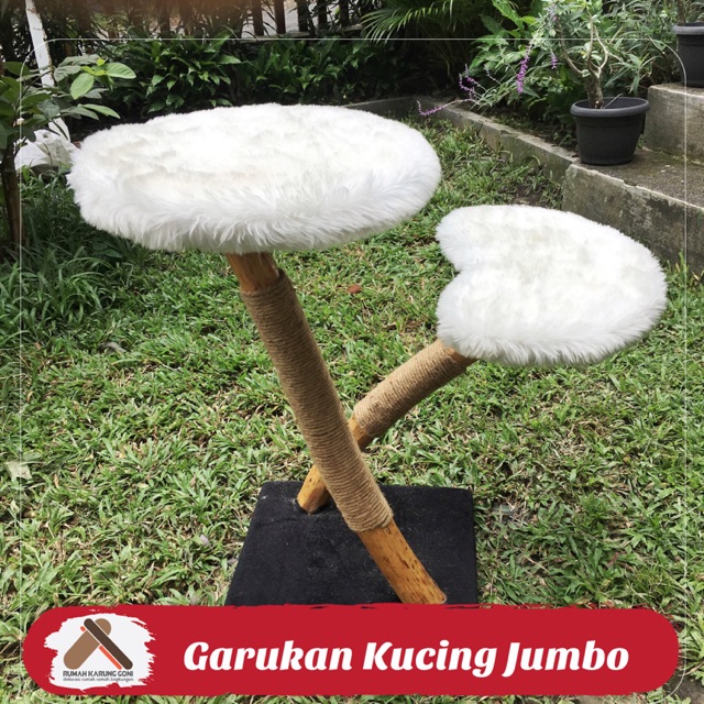 Garukan Kucing Jumbo - Mainan Kucing Tali Goni - Cat Condo - Cat Scratcher