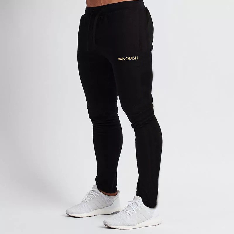 VIGOOO CELANA JOGGER PRIA VANQUISH CELANA PANJANG PRIA BAHAN FLEECE TEBAL UKURAN FREESIZE 28-34