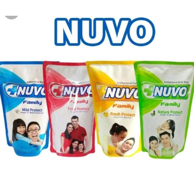 Nuvo cair sabun mandi 450ml
