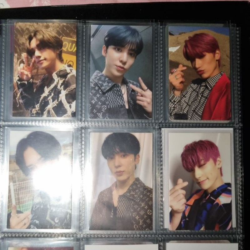 photocard ateez fever pt 2 limited yeosang yunho wooyoung san yunho pc