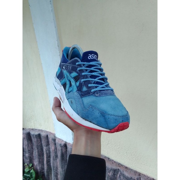 asics gelx Mita gel-lyte v navy blue trico