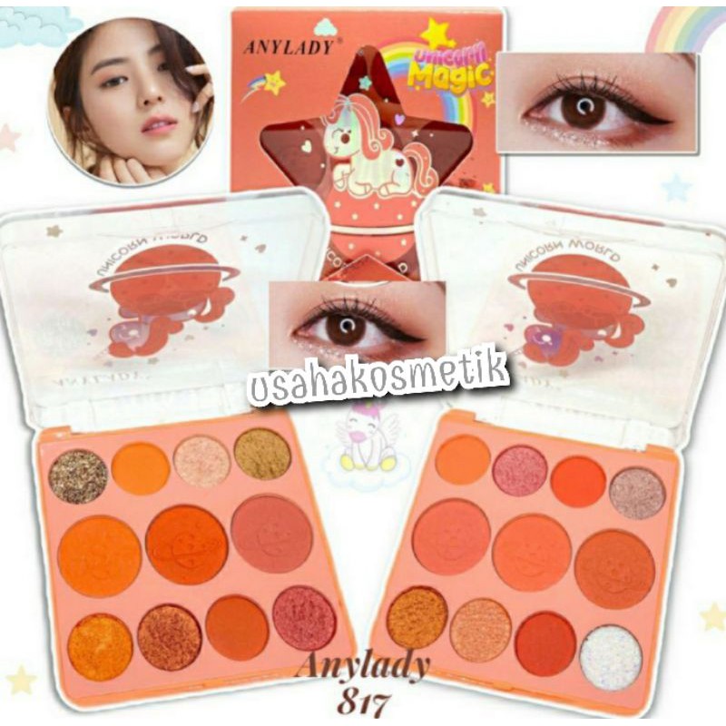 PROMO EYESHADOW ANYALDY MERMAID | MAGIC UNICORN SUPER BIG NO.752 | 754 | 816 | 824