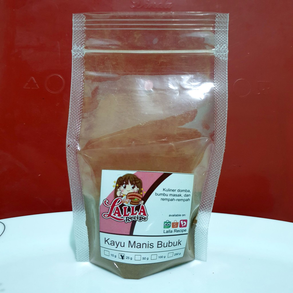 

Kayu Manis Bubuk 25 gram / Cinnamon Powder 25 gram