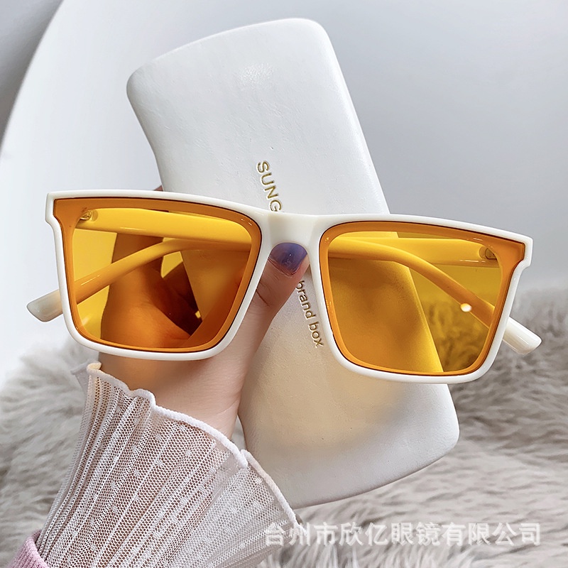 Kacamata petak warna import harga grosir