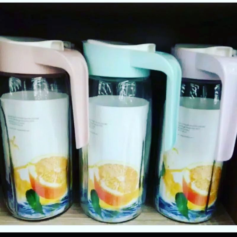 teko kaca fiesta jug pitcher