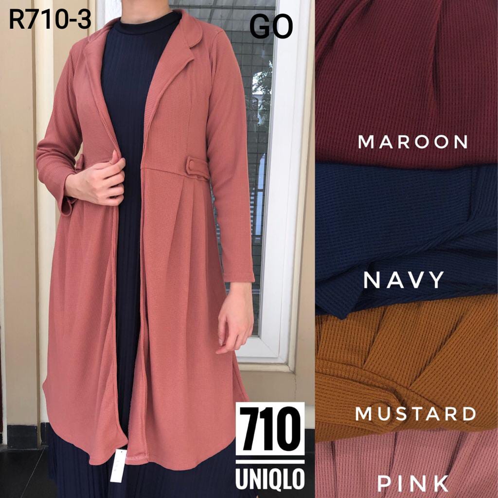 gof LINA CARDY Cardigan Wanita Murah Baju Outher Wanita Cardigan Lengan Panjang