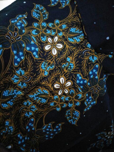 Tunik Batik Reina  Motiv Bunga Bahan Katun Primisima Unggul Jaya Ukuran All Size Ld 105 Cm