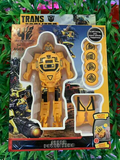 Jam Tangan Anak Robot Model Terbaru (Bisa Main Tembakan)