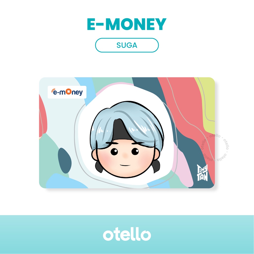 Kartu E-Money BTS Dynamite eMoney Card eToll Mandiri eMoney TinyTan BTS Merchandise KPOP Idol