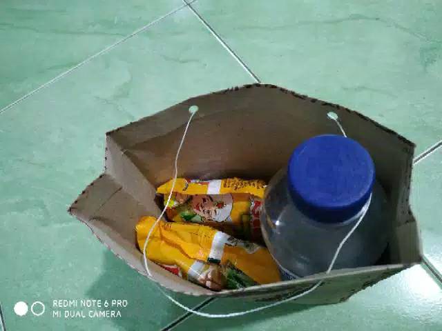 PAPER BAG BATIK antara medium kecil 16x4.5x21
