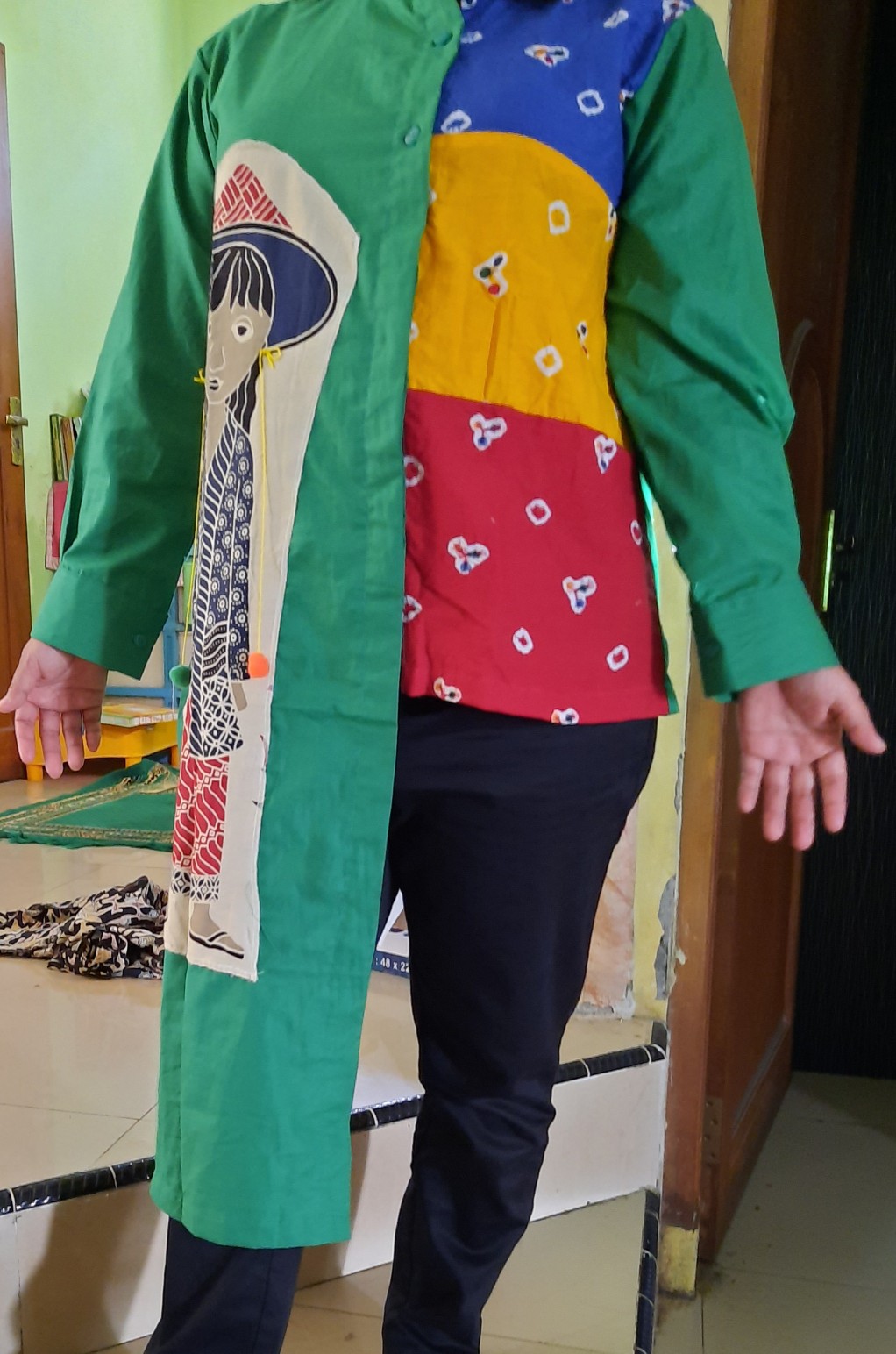 Atasan Batik Murah Solo Top Simbok Giwang Batik Tuman Solo