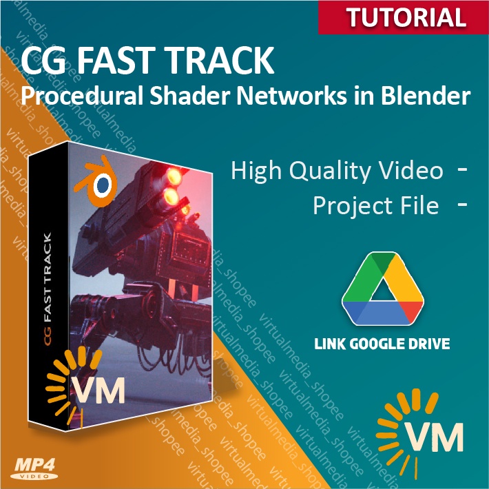 CG FAST TRACK – PROCEDURAL SHADER NETWORKS IN BLENDER | DVD  BELAJAR  PROCEDURAL SHADER NODE BLENDER