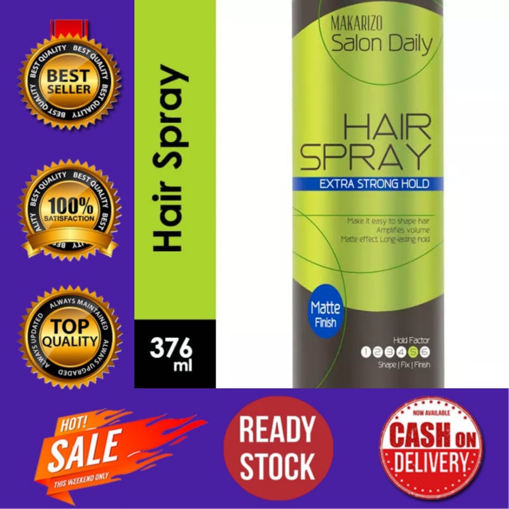 Jual FZ - Makarizo Professional Salon Daily Hair Spray Extra Strong